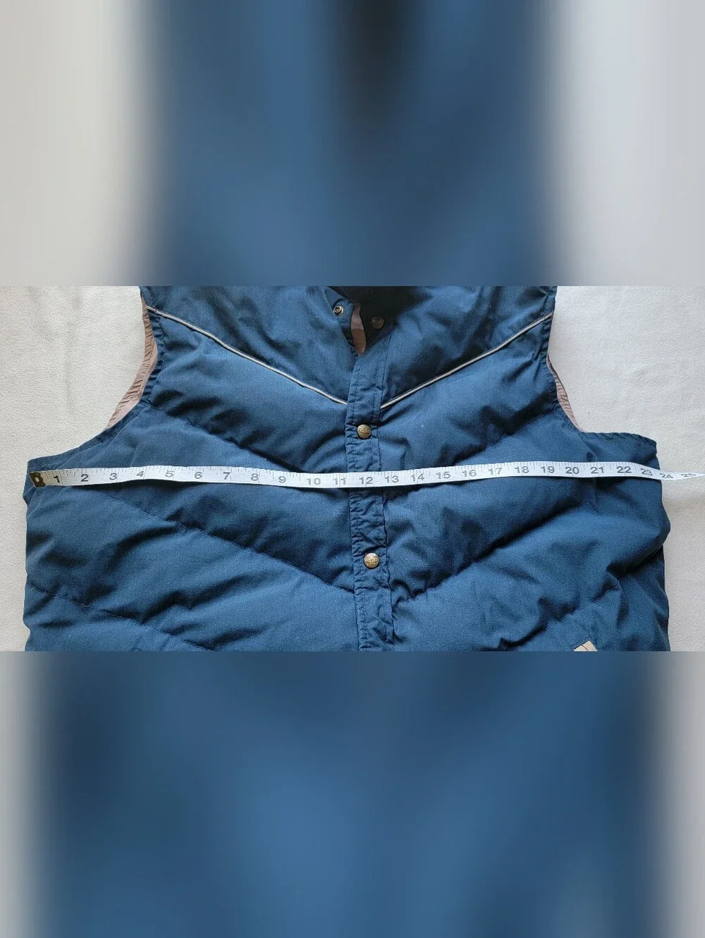 Men's Navy Puffer Vest